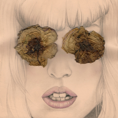 Anielka Hampson Drawing Study for Femme Fatale Series 5